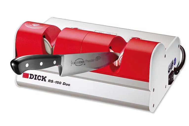 F. Dick RS-150 DUO Commercial Knife Sharpening Machine - Diamond & Cer –  ProSharpeningSupply