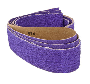 2X72 Purple Bora 7 Abrasive Belts Single Belts