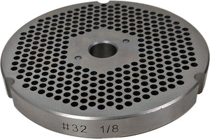 #32 Meat Grinder Plate / Knife - Choose Your Knife & Grind Hole Size from Coarse to Fine- Cozzini Cutlery Imports
