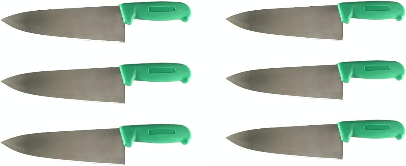 Choice 6 Chef Knife with Green Handle