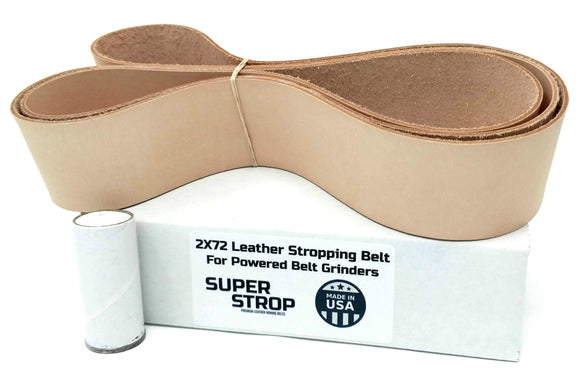 1X42 inch Assorted Belt Kit with Super Strop Leather Honing Polishing –  ProSharpeningSupply