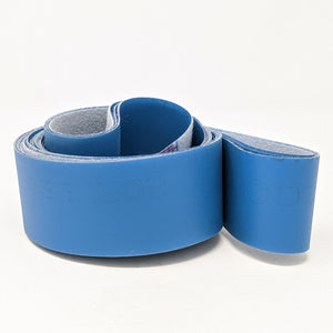 2X72 Blue Micron Polishing Sanding Belts Single Belts