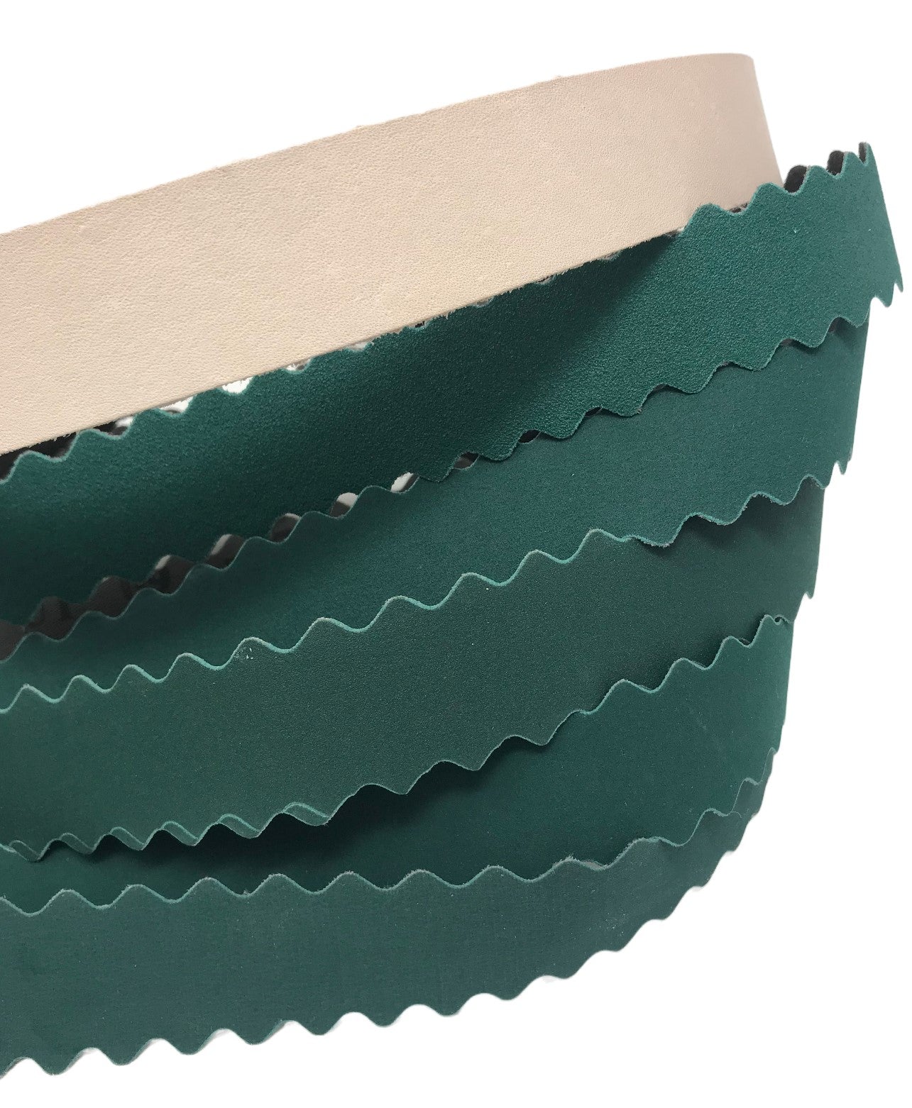 1X72 Scalloped Edge Sanding Belts and Super Strop Leather Honing Belt ...