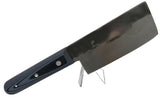 Mina Forge Custom Knife - Grey Wood Handle Small Cleaver