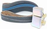 Knife Sharpening Angle Guide Pack - 1x30 Belt Sander Guide & 5 or 15 Sanding Belts