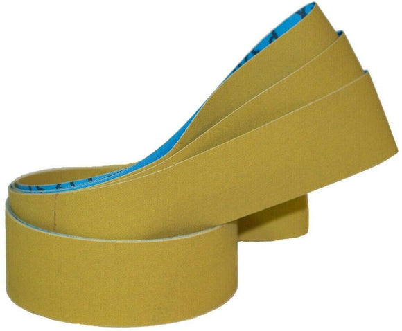 2X72 Blue Micron Polishing Sanding Belts 3 Packs with Cushioned Ultra –  ProSharpeningSupply